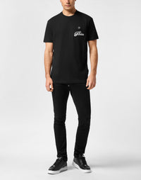 Philipp Plein｜Round Neck T-Shirt Basic Signature 男款T恤
