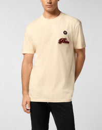 Philipp Plein｜Round Neck T-Shirt Basic Signature 男款T恤