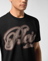 Philipp Plein｜T-Shirt Basic Strass Signature 男款T恤
