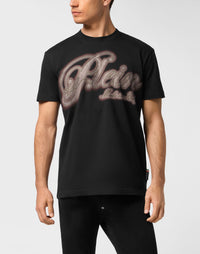 Philipp Plein｜T-Shirt Basic Strass Signature 男款T恤