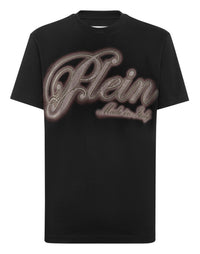 PHILIPP PLEIN T-Shirt Basic Strass Signature