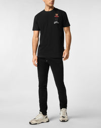 Philipp Plein｜Roundneck T-Shirt Hotel Teddy Bear 男款T恤