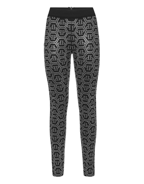 PHILIPP PLEIN Leggings Monogram Strass