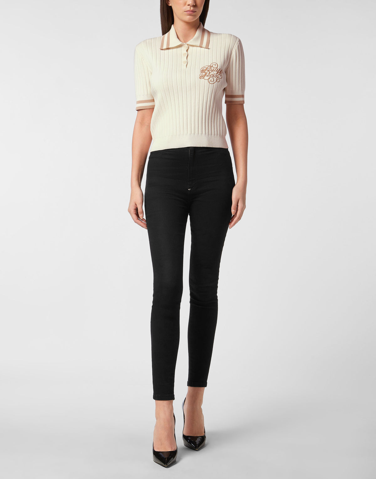 Philipp Plein｜Knit Polo 女款Polo衫