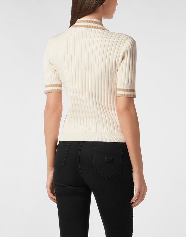 Philipp Plein｜Knit Polo 女款Polo衫