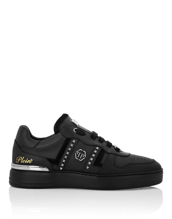 Philipp Plein｜Low Top Sneakers Mix Cut Studs 男款運動鞋