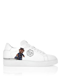 PHILIPP PLEIN Low Top Sneakers Teddy Doorman Men's Genuine Leather Low-Top Sneakers