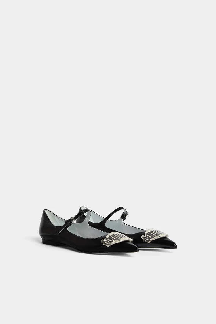 DSQUARED2｜GOTHIC DSQUARED2 MARY JANE SHOES 女款鞋子