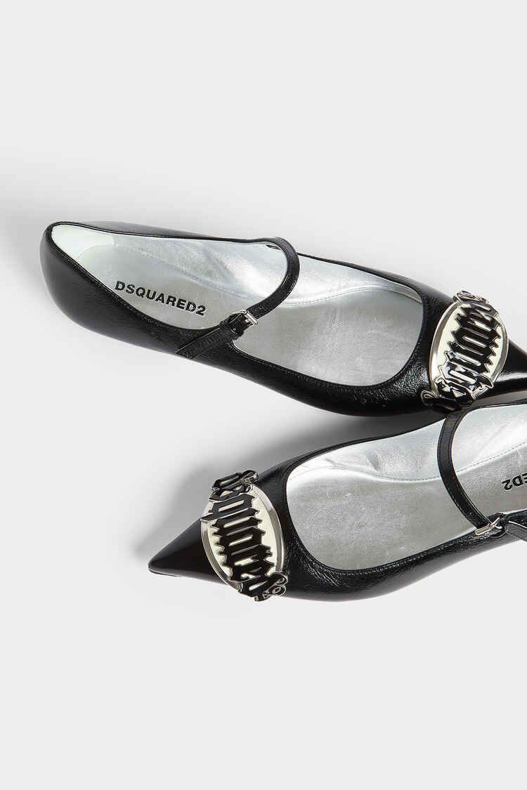 DSQUARED2｜GOTHIC DSQUARED2 MARY JANE SHOES 女款鞋子