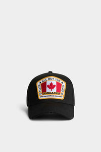 DSQUARED2 CANADIAN FLAG BASEBALL CAP