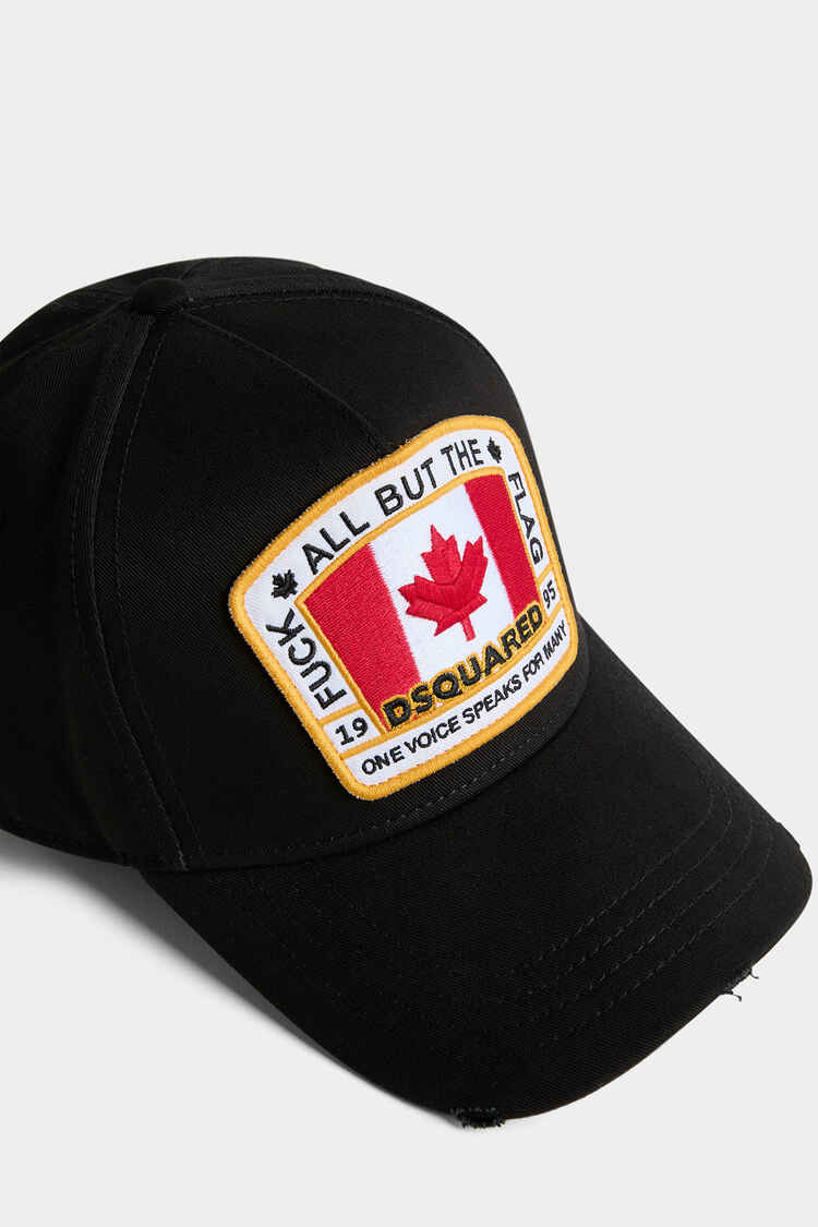 DSQUARED2｜CANADIAN FLAG BASEBALL CAP 男款帽子