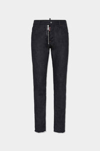 DSQUARED2 BLACK RINSE WASH COOL GUY JEANS