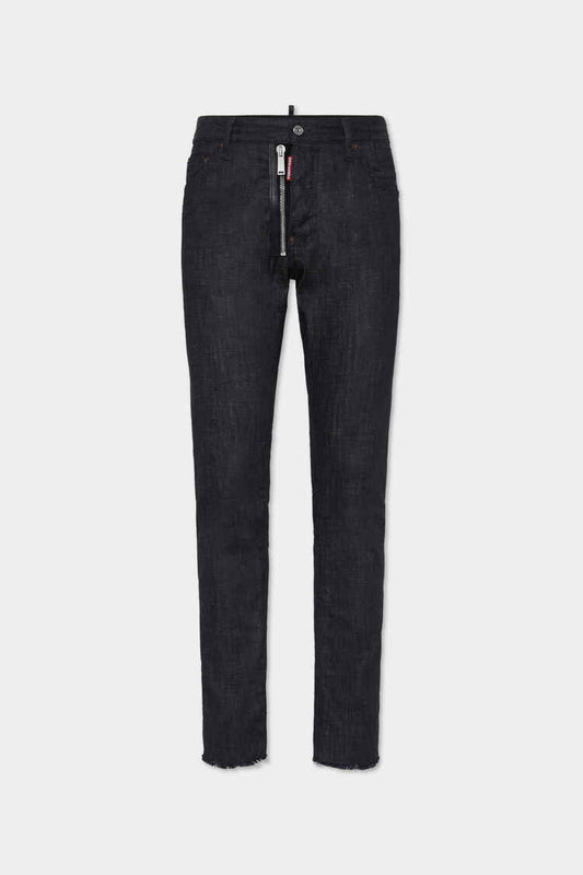 BLACK RINSE WASH COOL GUY JEANS
