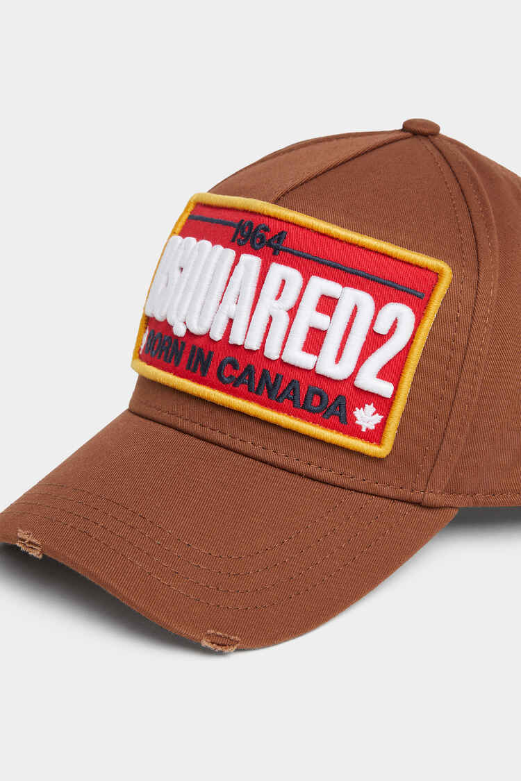 DSQUARED2｜CANADA PATCH BASEBALL CAP 男款帽子