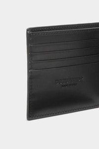 Deep Black Leather Wallet