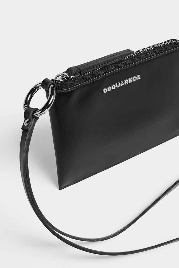 DSQUARED2｜BONDAGE LEATHER POUCH 男款斜背包