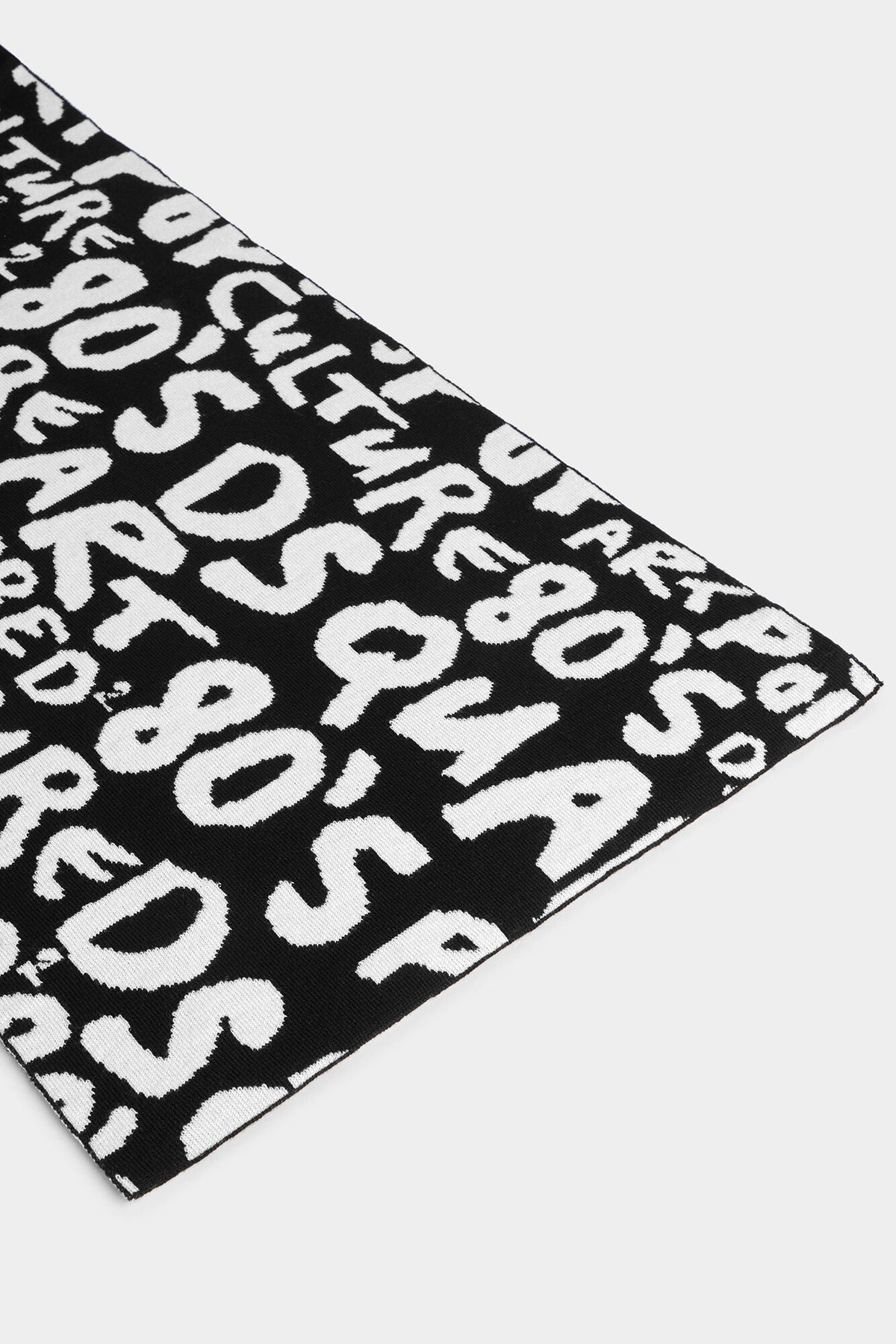 DSQUARED2｜D2 POP 80'S KNIT SCARF 針織