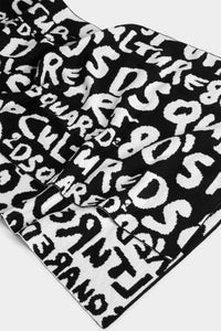 DSQUARED2｜D2 POP 80'S KNIT SCARF 針織