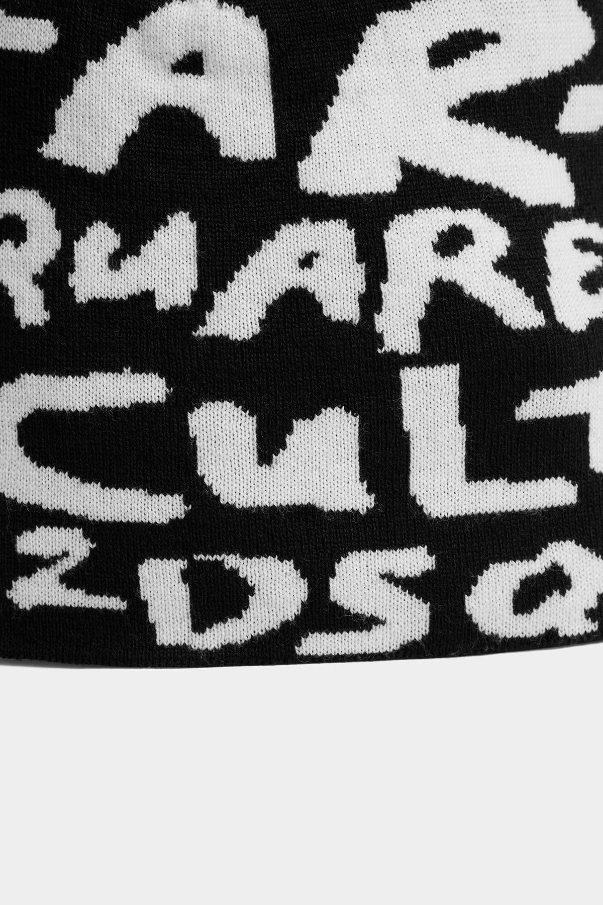 DSQUARED2｜D2 POP 80'S KNIT BEANIE 男款針織