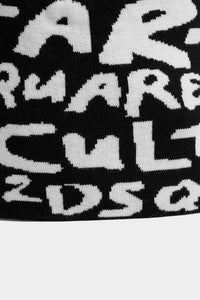 DSQUARED2｜D2 POP 80'S KNIT BEANIE 男款針織