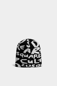 DSQUARED2 D2 POP 80'S KNIT BEANIE