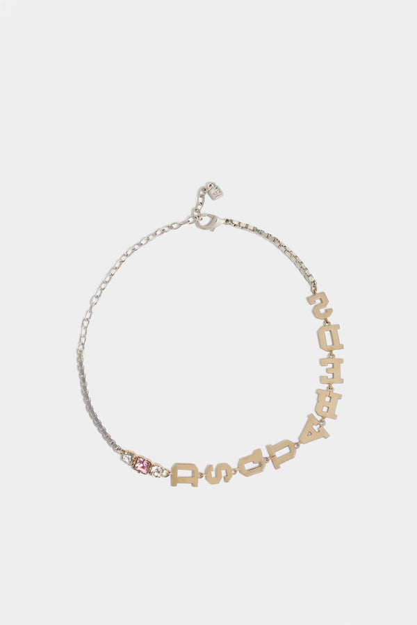 DSQUARED2 D2 Lettering Choker