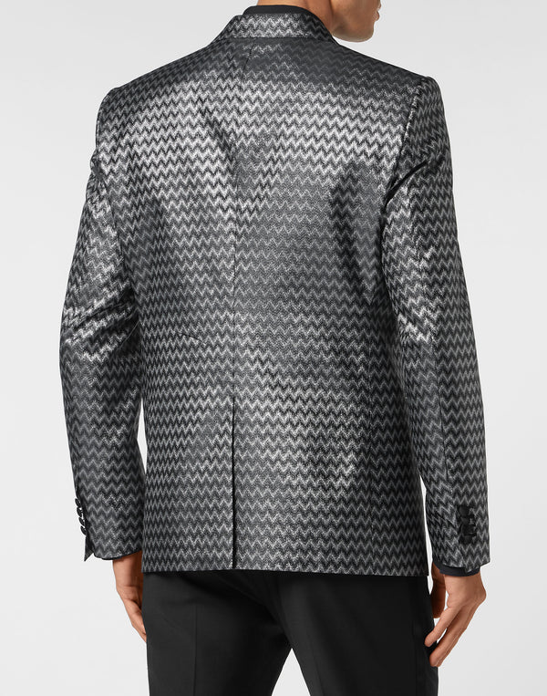 Philipp Plein｜Jacquard Blazer Lord Fit 男款西裝外套