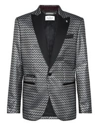 PHILIPP PLEIN Jacquard Blazer Lord Fit