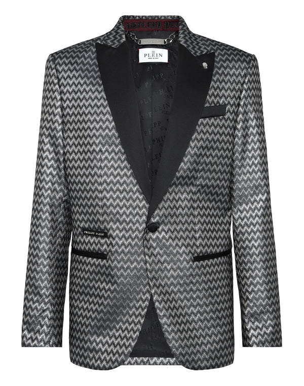 PHILIPP PLEIN Jacquard Blazer Lord Fit