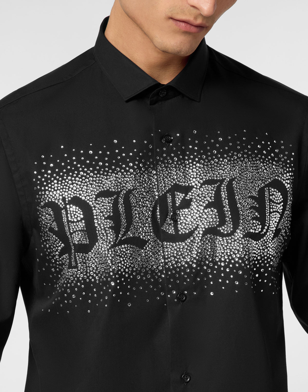 Philipp Plein｜Shirt Sugar daddy Gothic Plein 男款襯衫