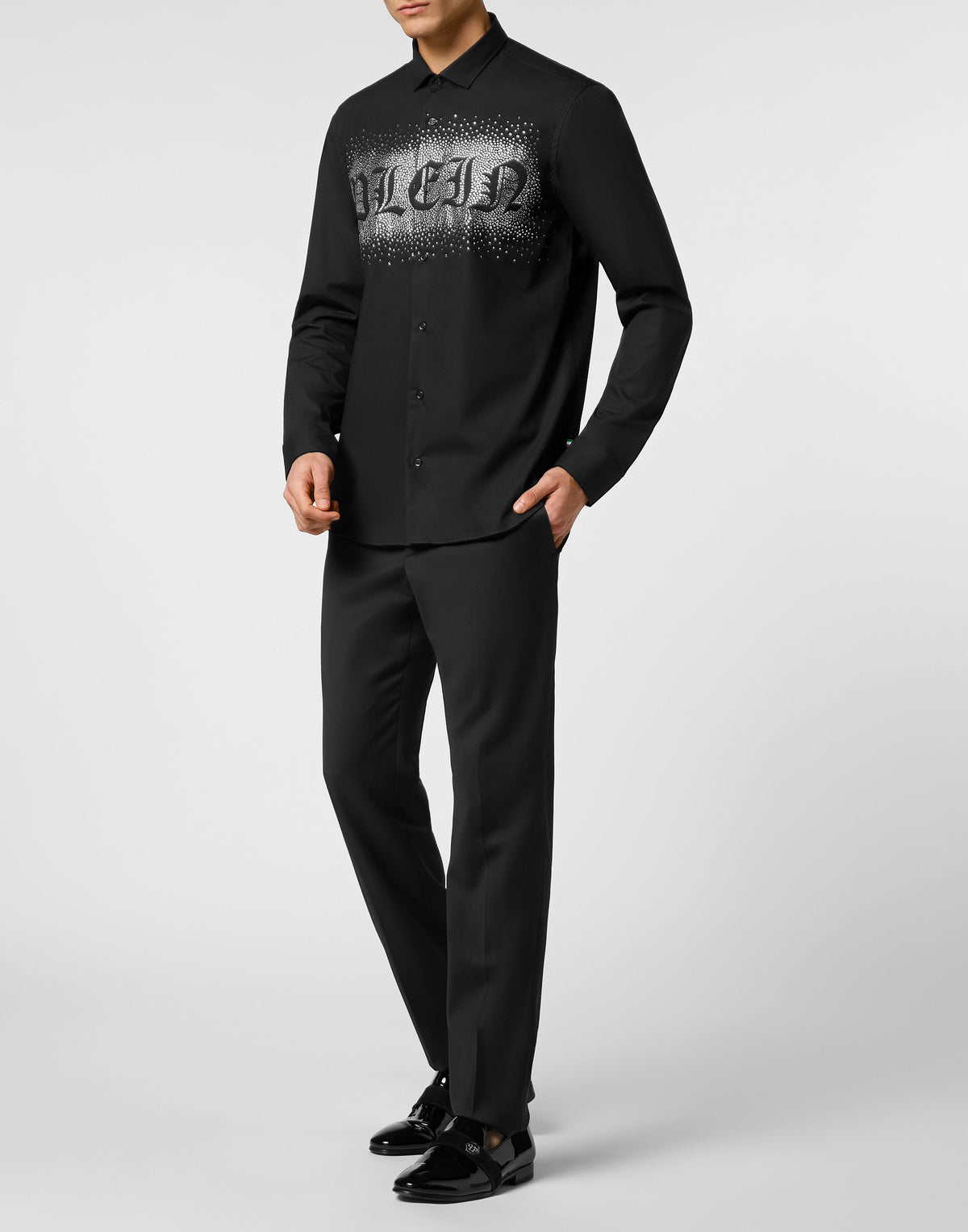 Philipp Plein｜Shirt Sugar daddy Gothic Plein 男款襯衫