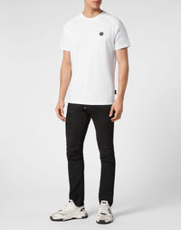 Philipp Plein｜T-shirt Round Neck SS Cuts 男款T恤