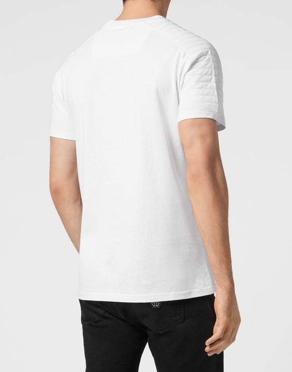 Philipp Plein｜T-shirt Round Neck SS Cuts 男款T恤