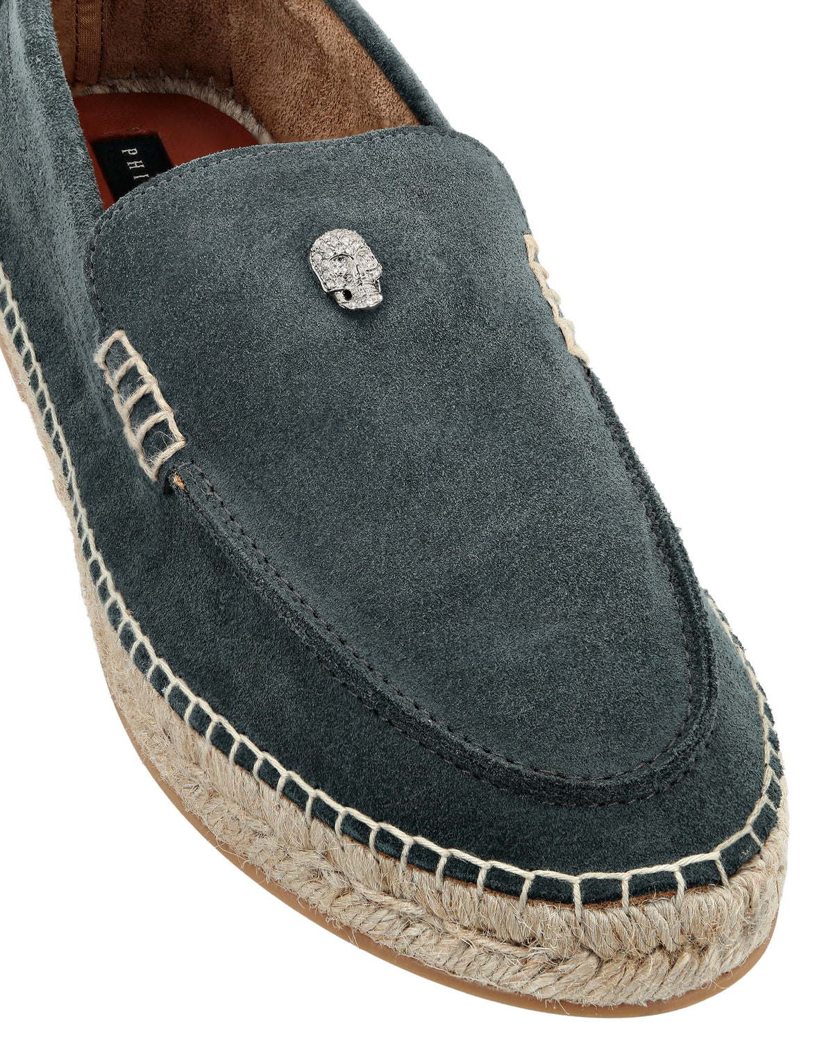 Philipp Plein｜Suede Espadrilles 男款草編鞋