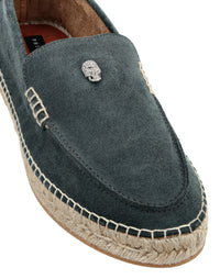 Philipp Plein｜Suede Espadrilles 男款草編鞋