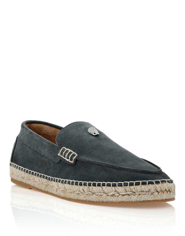 PHILIPP PLEIN Suede Espadrilles