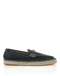 Philipp Plein｜Suede Espadrilles 男款草編鞋