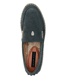 Philipp Plein｜Suede Espadrilles 男款草編鞋