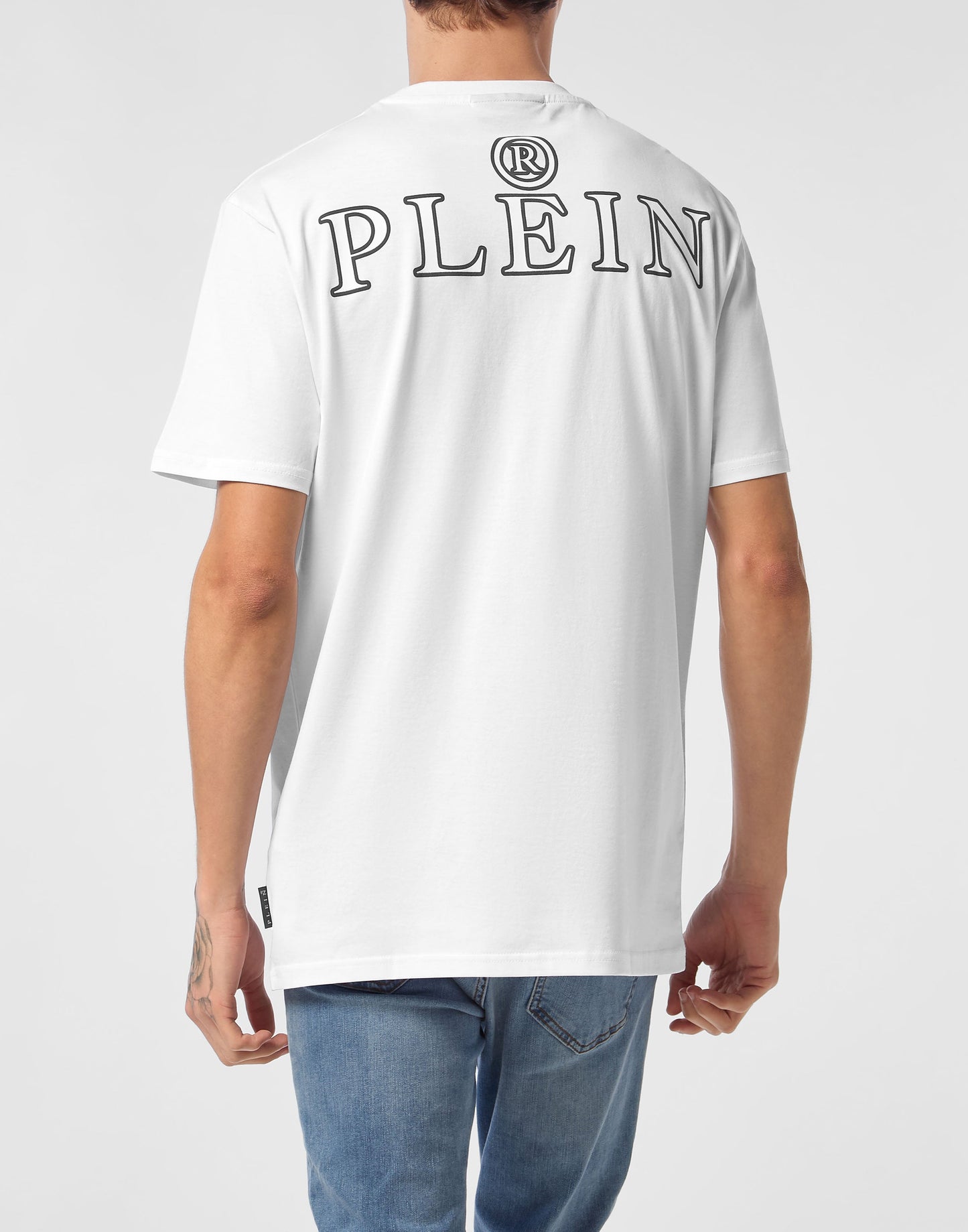 Philipp Plein Jersey T-shirt Iconic Plein 側面版型展示