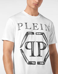 Philipp Plein Jersey T-shirt Hexagon 側面版型與背面展示