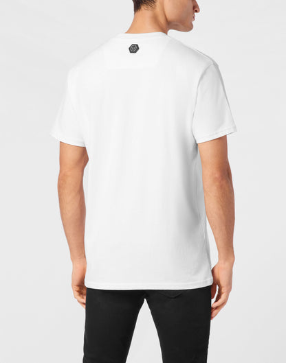 Philipp Plein Coursive T恤側面版型展示