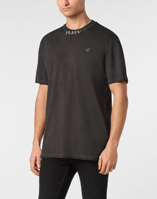 T-shirt Round Neck SS Basic Old Dye-YC Group|Luxury Fashion