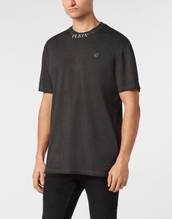 T-shirt Round Neck SS Basic Old Dye-YC Group|Luxury Fashion