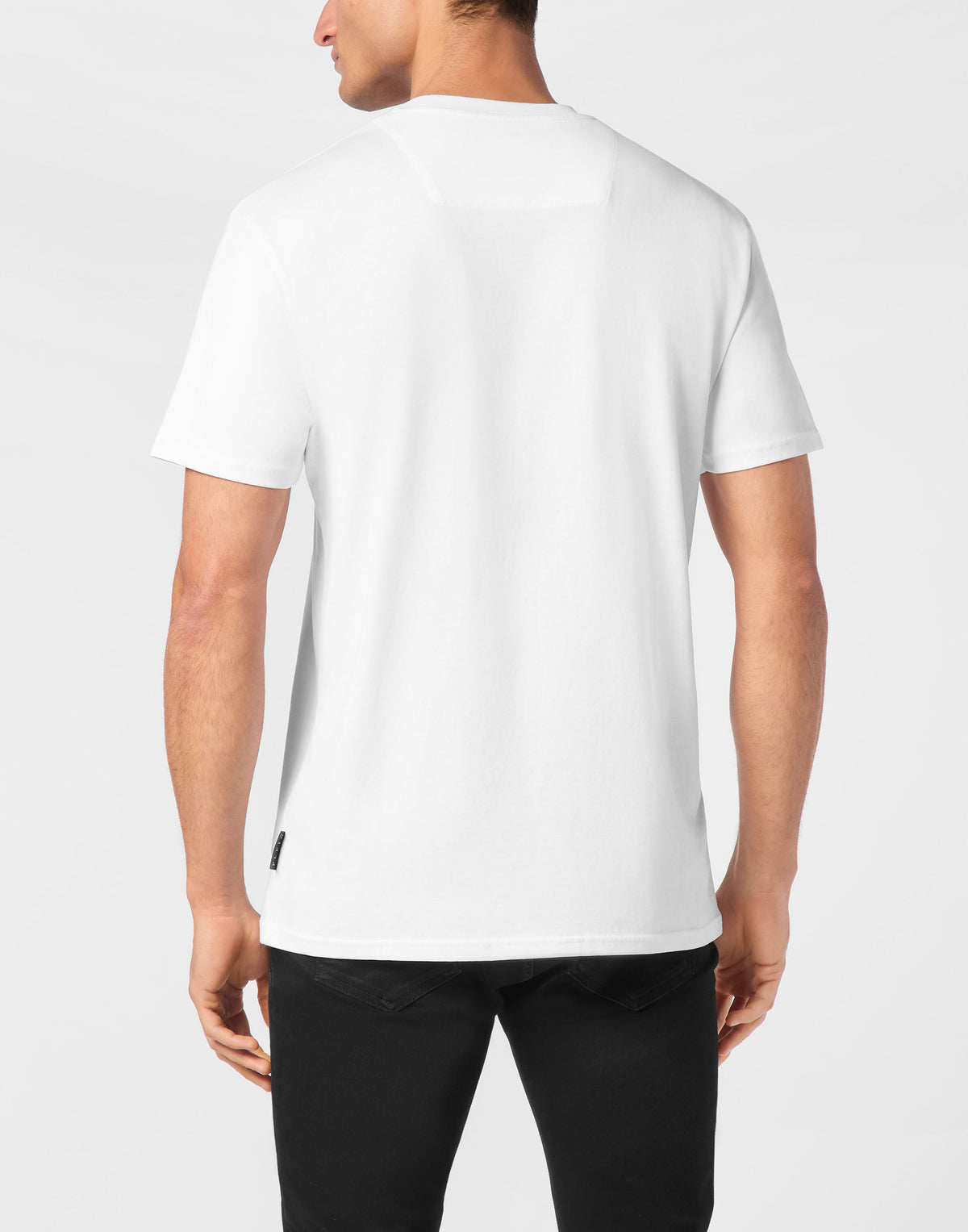 Philipp Plein T-shirt Bling Strass 側面版型展示