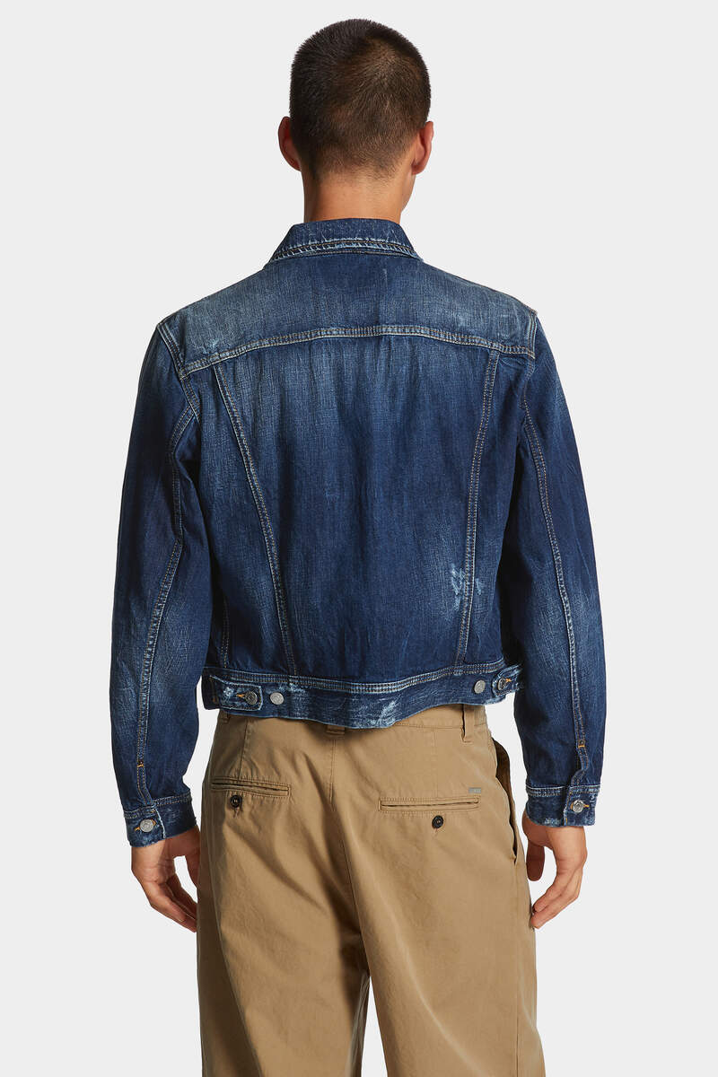 BE COOL BE NICE WASH LA JEAN JACKET