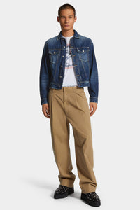 BE COOL BE NICE WASH LA JEAN JACKET