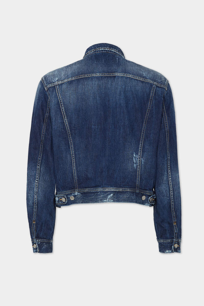 BE COOL BE NICE WASH LA JEAN JACKET