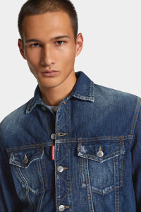 BE COOL BE NICE WASH LA JEAN JACKET