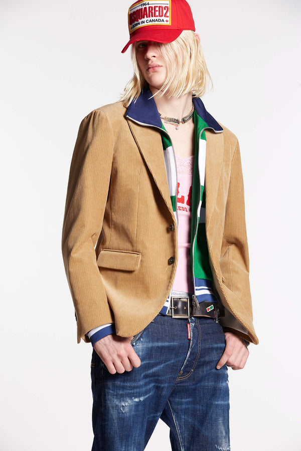 DSQUARED2｜Track London Cord Jacket 男款外套