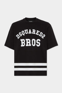 DSQUARED2 WASH FOOTBALL FIT SHORT SLEEVE T-SHIRT